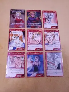 名探偵コナンカードゲーム　ジョディ・スターリング 1周年記念 他　カードセット
