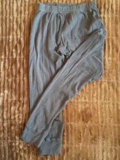 無印良品 インナーボトムス 綿であったか ロング丈タイツ Sメンズ