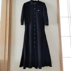 LACOSTE　ロングワンピース　ポロシャツ　ワンピース