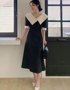 SHEIN 結婚式　パーティー　ワンピース　ドレス