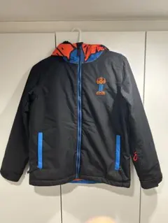 子ども用スノーボードジャケット 黒/青/オレンジ　686 キッズ　S