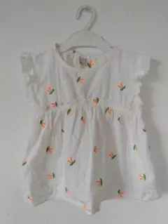 petit main 半袖ブラウス 110