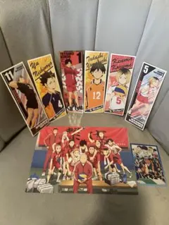 ハイキュー!! 特典ポスター付きステッカー&カードセット