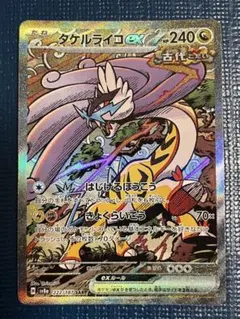 タケルライコex SAR テラスタルフェス sv8a 222/187 - メルカリ