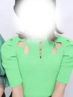 LILY BROWN 半袖ニット〈FREE〉