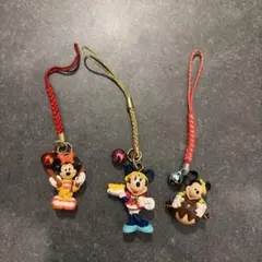 ミッキー・ミニー フィギュアストラップセット