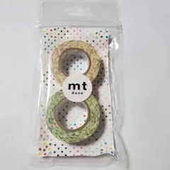 mt deco マスキングテープ 6巻 廃盤 レア 茶芯あり - メルカリ