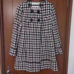 CECIL McBEE　セシルマクビー　ファビュラス　ノーカラーツイードコート