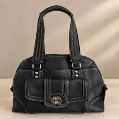 良品✨COACH ターンロック ハンプトンズ ボストンバッグ ハンドバッグ