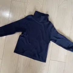 美品【ZARA kids 98㎝】ネイビー タートルネック