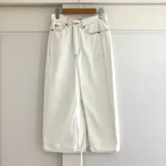 SERGE de bleu SAYAKA DAVIS ツイストデニムスカートのサムネイル