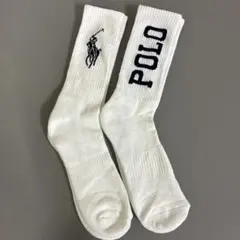 POLO ラルフローレン ソックス　靴下　2足　米国購入 2足25-27稀少