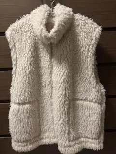 GU フリースジャケット アイボリー XXL