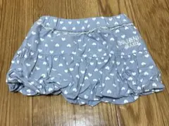 シスタージェニーベビー　水色ハート柄フリルスカート　80