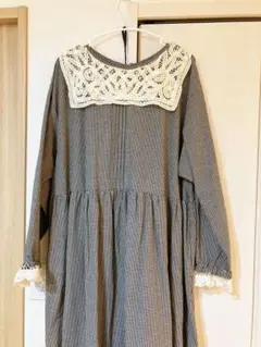 サマンサモスモス　バテンレース前後2WAYワンピース