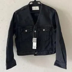 GU ブラッシュドデニムジャケット beautiful people ブラック