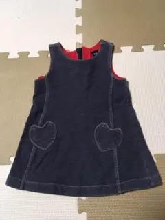 ベビーギャップ ジャンパースカート 80 紺色