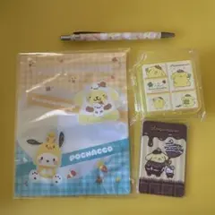 산리오 キャラクターズ 小物ケース カードミラー 폼폼푸린 セブン