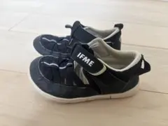 IFME ブラック サンダル ベルクロ