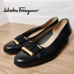 Salvatore Ferragamo パンプス ブラック 6.5Cのサムネイル