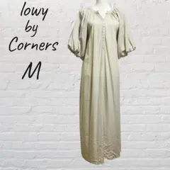 Lowy by Corners バルーン袖 シャツワンピース ボリューム袖