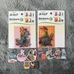 ズートピア　ずーとぴあ　ステッカー　ダイカットステッカー　シール　ステッカー