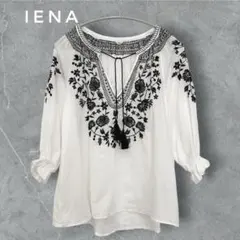IENA イエナ エンブロイダリー 刺繍 ブラウス