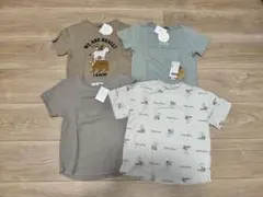新品未使用タグ付き●半袖Tシャツ4枚セット チャーリーブラウンのサムネイル