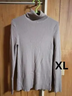 UNIQLO エクストラファインメリノリブ タートルネックセーター　ユニクロ