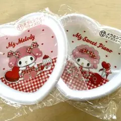 サンリオ　マイメロピアノくじ　メラミンプレート　２枚セット
