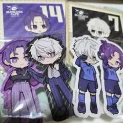 【即購入可】ブルーロック ダイソー 百均 ステッカー /ノベルティ コースター
