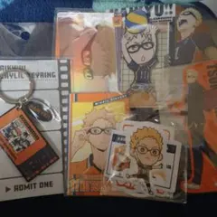 ハイキュー 月島蛍 ステッカー クリアカード キーホルダー まとめ売り