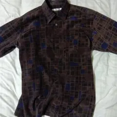 KING'S PRIDE 幾何学模様 長袖シャツ