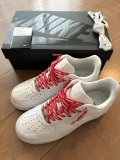 極美品Supreme Air Force 1 ホワイト US8 26cmのサムネイル