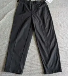 新品未使用 しまむら 黒パンツ XL しまむら 黒パンツ