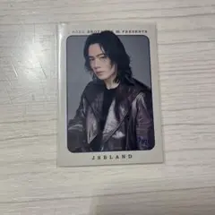 OMI 登坂広臣　JSBLAND フォトカード