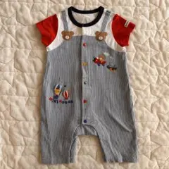 ミキハウス　カバーオール　ロンパース