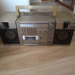 ☆ジャンク☆ ナショナル RX-C46 ポータブルステレオコンポーネント