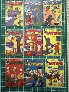 Wacky Maus ドナルドダック ステッカー シール9枚セット