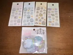 ちいかわベビー ミニミニぷっくりシール おしりもっちりフレークシール セット