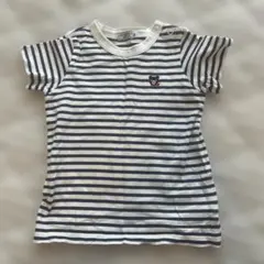 DOUBLE.B ミキハウス ボーダーTシャツ 90センチ