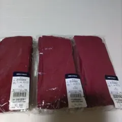 COMME CA FOSSETTE ベビーレギンス 90~100 ワインレッド