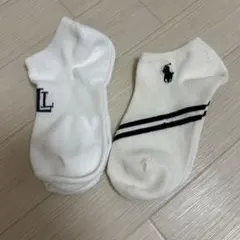 POLO RALPHLAURENキッズ靴下2足セット