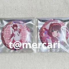 推しの子ポップアップストア　渋谷109チャイナメイド　有馬かなホロ缶バッジ