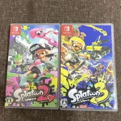 Switch スプラトゥーン2と3 まとめ売り