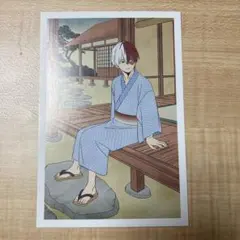 ヒロアカ　アニメイトキャンペーン　ポスカ　浴衣　轟焦凍