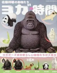 ヨガ時間　ガチャガチャ　ゴリラ　新品　未開封　カプセルトイ