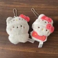 【スタジオハヌル×サンリオ】ふわふわぬいぐるみ お得な2種セット❗️レア❗️キティ