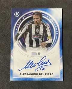 topps】デルピエロ Del Piero ユベントス サイン 99枚限定 - メルカリ