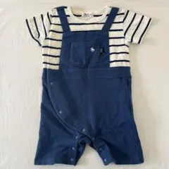 POLObaby ベビーロンパース カバーオール 半袖 80サイズ